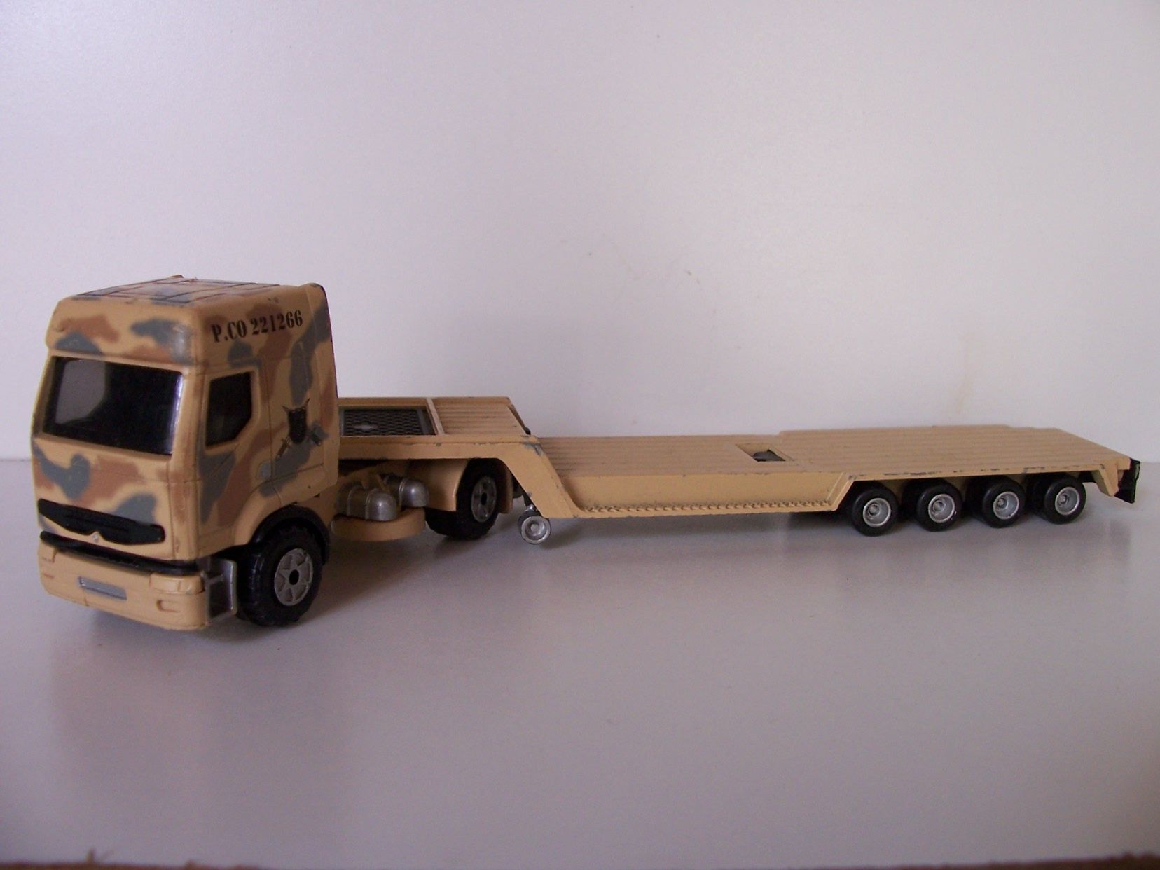 Majorette - Porteur Voiture Camion Renault Trans Auto - Ech 1